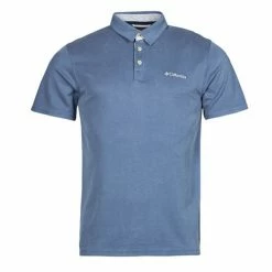 T-shirts & Polos Columbia Nelson Point Polo Couleur Dark Mountain
