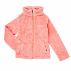 Sweats & Polaires Columbia FIRE SIDE SHERPA FULL ZIP Couleur Rose