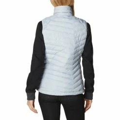 Manteaux Columbia Powder Lite Vest Couleur Gris -Columbia Soldes Boutique 21465139 500 C