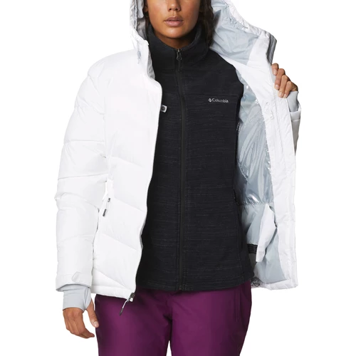 Manteaux Columbia Abbott Peak Insulated Ski Jacket Couleur Blanc 5 Manteaux Columbia Abbott Peak Insulated Ski Jacket Couleur Blanc – Image 3
