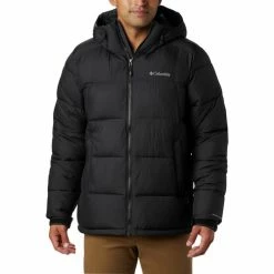 Manteaux Columbia Pike Lake Hooded Jacket Couleur Noir