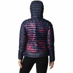 Vestes Columbia Labyrinth Loop Hooded Jacket Couleur Bordeaux, Bleu marine -Columbia Soldes Boutique 22187730 500 C