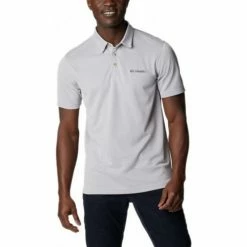 T-shirts & Polos Columbia Polo Couleur Gris