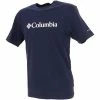 T-shirts & Polos Columbia Csc basic logo navy Couleur Bleu marine / bleu nuit -Columbia Soldes Boutique 22465990 500 A
