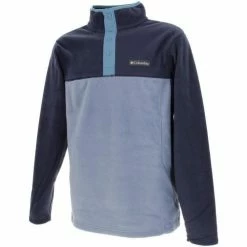 Sweats & Polaires Columbia Steens mountain half bleu Couleur Bleu marine / bleu nuit