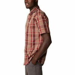 Chemises Columbia Chemise $SKU Couleur Rouge -Columbia Soldes Boutique 22549660 500 C