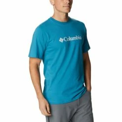 T-shirts & Polos Columbia Basic Logo Couleur Bleu -Columbia Soldes Boutique 22692707 500 C