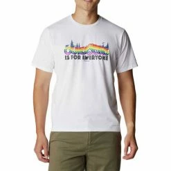 T-shirts & Polos Columbia Tee-shirt Couleur Blanc