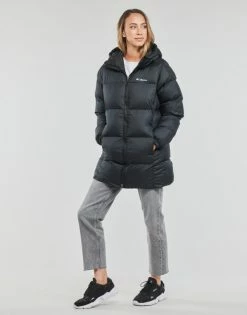 Manteaux Columbia Puffect Mid Hooded Jacket Couleur Black -Columbia Soldes Boutique 22754252 500 C