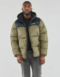 Manteaux Columbia Puffect Hooded Jacket Couleur Stone Green