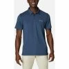 T-shirts & Polos Columbia Polo Homme Tech Trail - Collegiate Navy Couleur COLLEGIATE NAVY