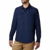 Chemises Columbia Chemise Couleur Bleu Marine -Columbia Soldes Boutique 23110598 500 A