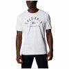 T-shirts & Polos Columbia M GRAPHIC SS TEE BLANC Couleur Blanc -Columbia Soldes Boutique 23192637 500 A