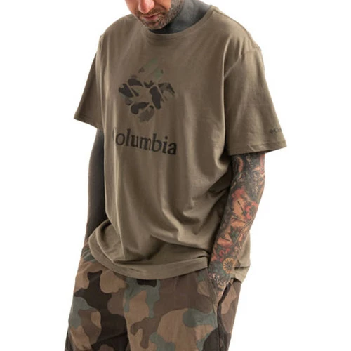 T-shirts & Polos Columbia Tee-shirt Couleur Vert 5 T-shirts & Polos Columbia Tee-shirt Couleur Vert – Image 3