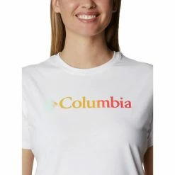 T-shirts & Polos Columbia 1931753 Couleur Blanc -Columbia Soldes Boutique 23441293 500 C