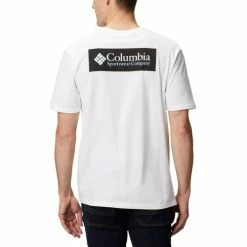T-shirts & Polos Columbia 1834041 Couleur Blanc -Columbia Soldes Boutique 23441443 500 C