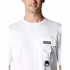 T-shirts & Polos Columbia 1993223 Couleur Blanc -Columbia Soldes Boutique 23441452 500 C