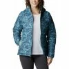 Vestes Columbia Doudoune femme Powder Lite Couleur bleu -Columbia Soldes Boutique 23452639 500 A