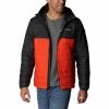 Vestes Columbia Veste à capuche Powder Lite Couleur orange/gris foncé -Columbia Soldes Boutique 23452773 500 A