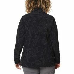 Sweats & Polaires Columbia Glacial IV Print 12 Zip Couleur Noir -Columbia Soldes Boutique 23503439 500 C