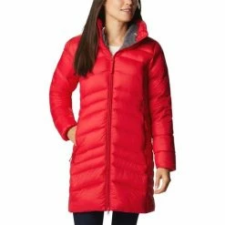 Vestes Columbia Autumn Park Down Mid Couleur Rouge