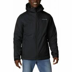 Vestes Columbia Veste imperméable Wallowa Park Interchange Couleur noir