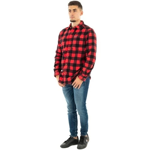 Chemises Columbia 1866624 Couleur rouge 4 Chemises Columbia 1866624 Couleur rouge – Image 2