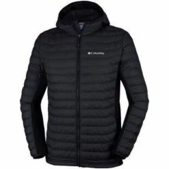 Vestes Columbia Powder Pass Hooded Jacket Couleur Noir