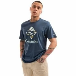 T-shirts & Polos Columbia T-shirt Rapid Ridge Graphic Couleur bleu