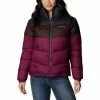 Vestes Columbia 1955101 - COLORBLOCK PUFFECT-616 MARIONBERRY Couleur Rouge -Columbia Soldes Boutique 24129795 500 A