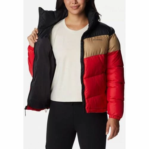 Vestes Columbia 1955101 - COLORBLOCK PUFFECT-658 RED LILY Couleur Rouge 5 Vestes Columbia 1955101 - COLORBLOCK PUFFECT-658 RED LILY Couleur Rouge – Image 3